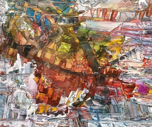 "Apocalypse" by jeanine FITOU VALENS, Work on Paper for Sale on Singulart