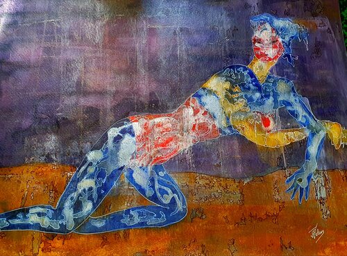 Bord de mer by jeanine FITOU VALENS, 종이 for Sale on Singulart