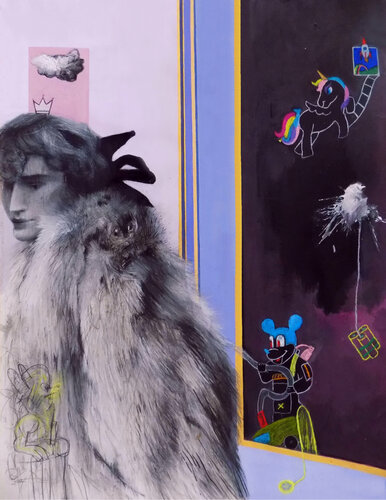 Girls dont cry for Luis de Christina Christofi, Obra en papel a la venta en Singulart
