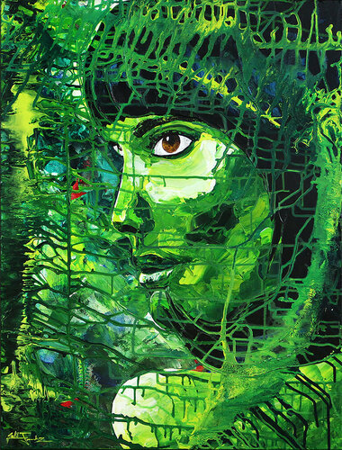 Unexpected Beauty di Andreas Garbe, Pittura in vendita su Singulart