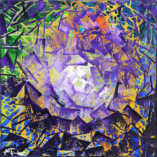 Als die Farben sehen lernten di Andreas Garbe, Pittura in vendita su Singulart