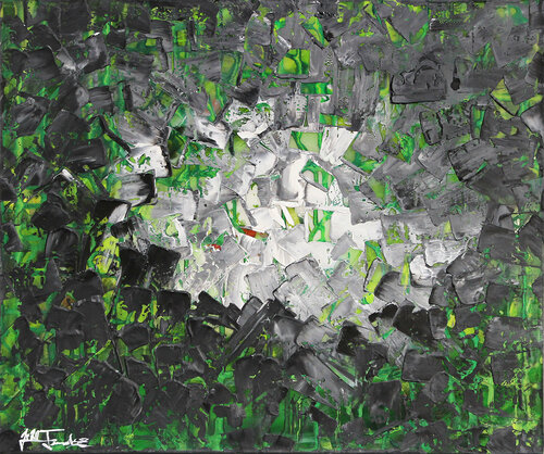 Im Herzen des Waldes di Andreas Garbe, Pittura in vendita su Singulart