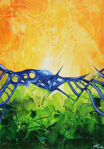 Fantasy I di Andreas Garbe, Pittura in vendita su Singulart