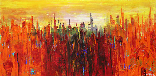 Zeitreise III di Andreas Garbe, Pittura in vendita su Singulart