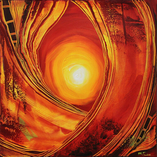 Fusion IV di Andreas Garbe, Pittura in vendita su Singulart