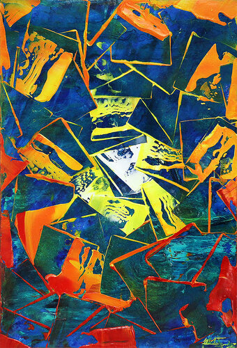 Behind the Water I di Andreas Garbe, Pittura in vendita su Singulart