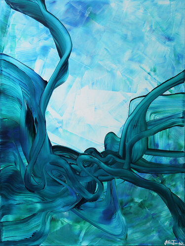 Fusion IV di Andreas Garbe, Pittura in vendita su Singulart