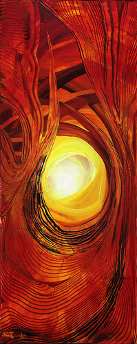Moving Fire VIII van Andreas Garbe, Schilderij te koop op Singulart