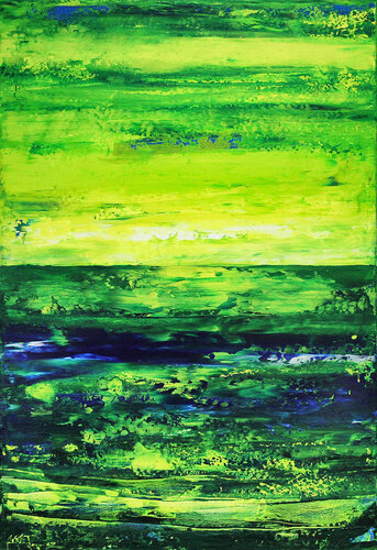 Endless Horizon II by Andreas Garbe, Painting for Sale on Singulart