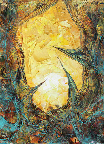 Amorph II van Andreas Garbe, Schilderij te koop op Singulart