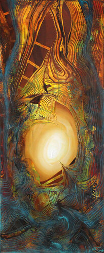 Upstream I van Andreas Garbe, Schilderij te koop op Singulart