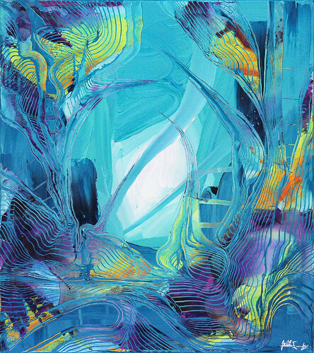 The Battle I van Andreas Garbe, Schilderij te koop op Singulart