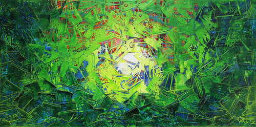 Vitale Kraft IV von Andreas Garbe, Malerei kaufen auf Singulart