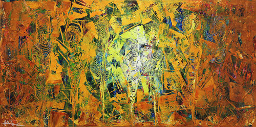 Mystic People IV van Andreas Garbe, Schilderij te koop op Singulart