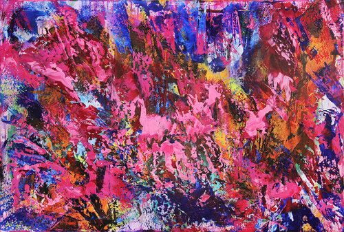 Un Jardin en la Alhambra I van Andreas Garbe, Schilderij te koop op Singulart