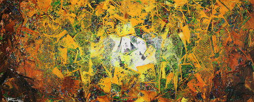 Mystic People VI van Andreas Garbe, Schilderij te koop op Singulart