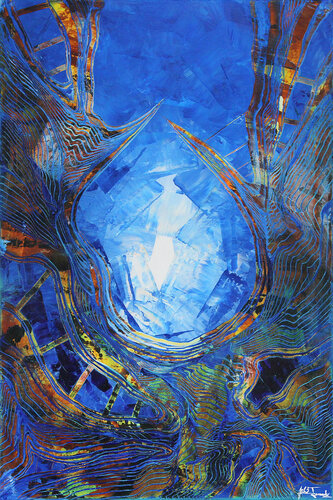Inner Space I van Andreas Garbe, Schilderij te koop op Singulart