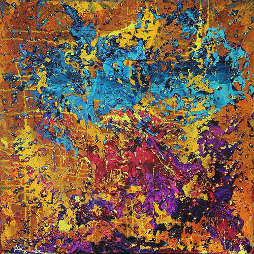 Glanzpunkte I van Andreas Garbe, Schilderij te koop op Singulart