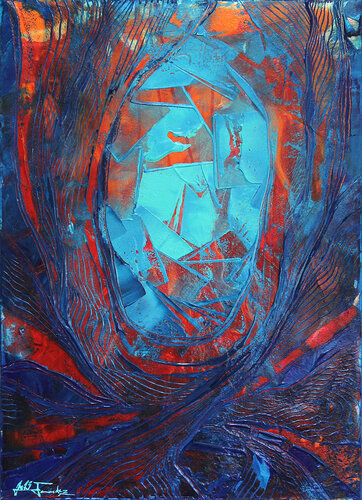 Farboxidation I van Andreas Garbe, Schilderij te koop op Singulart