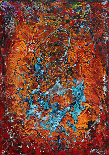 Cloudy Treasure van Andreas Garbe, Schilderij te koop op Singulart