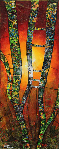 Wachstum I di Andreas Garbe, Pittura in vendita su Singulart