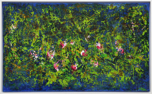 Seerosen II van Andreas Garbe, Schilderij te koop op Singulart