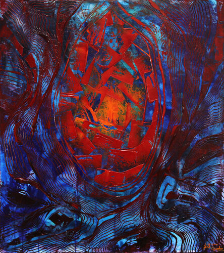 Kraftvoll II van Andreas Garbe, Schilderij te koop op Singulart