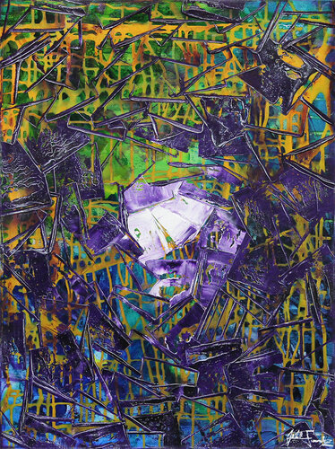 Als die Farben sehen lernten II van Andreas Garbe, Schilderij te koop op Singulart