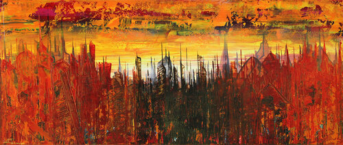 Zeitreise IV by Andreas Garbe, Painting for Sale on Singulart