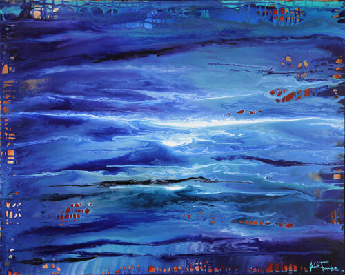 Seascape II by Andreas Garbe, Painting for Sale on Singulart