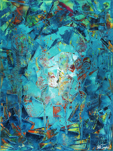 Konspirativ I di Andreas Garbe, Pittura in vendita su Singulart