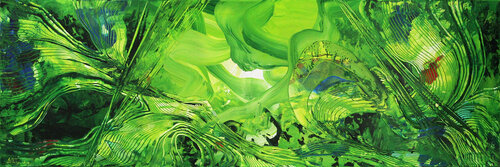 Lichtwellen II di Andreas Garbe, Pittura in vendita su Singulart