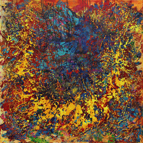 Space Exploration I van Andreas Garbe, Schilderij te koop op Singulart