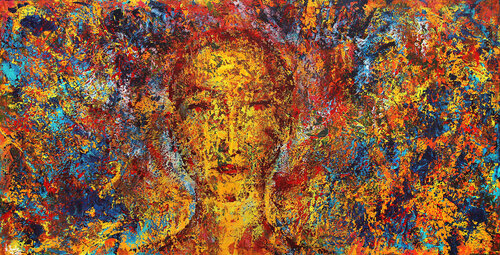 Welcome to the Future: A.I. I" di Andreas Garbe, Pittura in vendita su Singulart