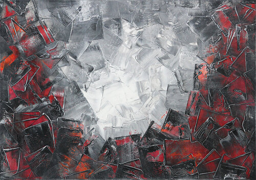 Timanfaya I di Andreas Garbe, Pittura in vendita su Singulart