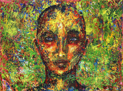 Welcome to the Future: A.I. II de Andreas Garbe, Pintura a la venta en Singulart