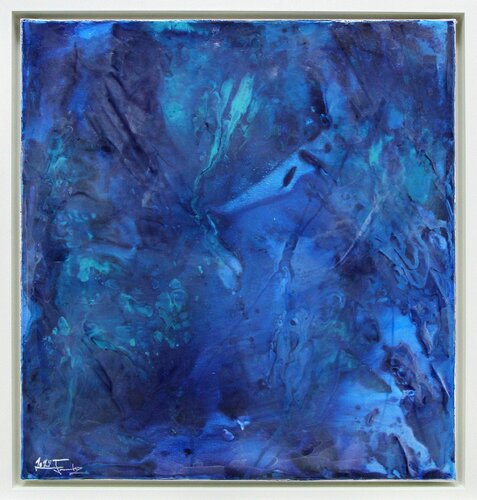 Wintersee III di Andreas Garbe, Pittura in vendita su Singulart