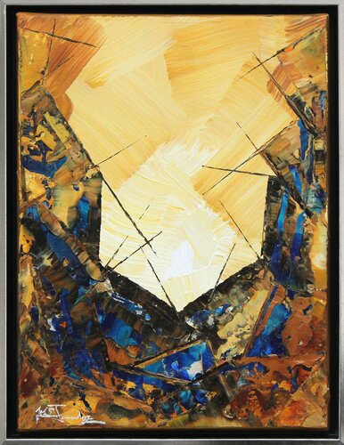 Blue Rocks III di Andreas Garbe, Pittura in vendita su Singulart