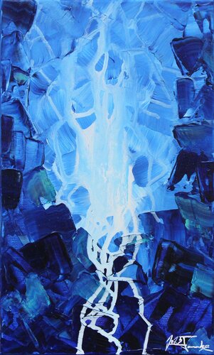 Winterfaszination III von Andreas Garbe, Malerei kaufen auf Singulart