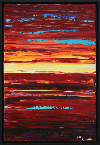 Papagayo Sunset III di Andreas Garbe, Pittura in vendita su Singulart