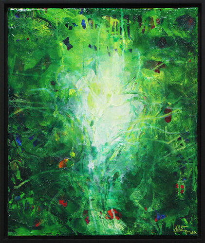 Deep in the Rainforest II by Andreas Garbe, Painting for Sale on Singulart