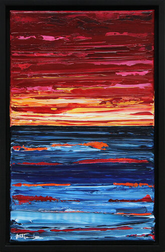 Pink Evening Sun I di Andreas Garbe, Pittura in vendita su Singulart