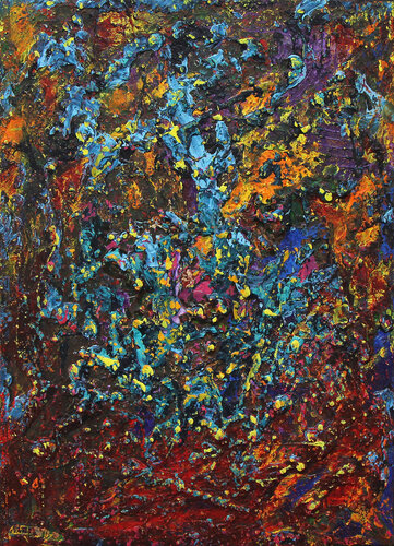 Space Exploration IV di Andreas Garbe, Pittura in vendita su Singulart