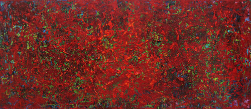 Piensa grande: El Despertar Rojo I von Andreas Garbe, Malerei kaufen auf Singulart