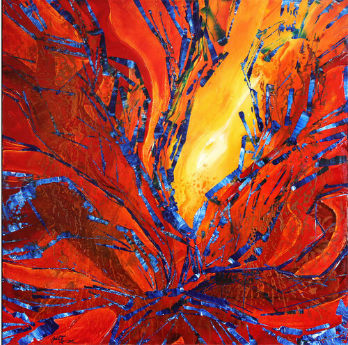 Spurensuche I di Andreas Garbe, Pittura in vendita su Singulart
