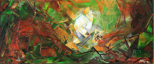 Spirit of Asia di Andreas Garbe, Pittura in vendita su Singulart