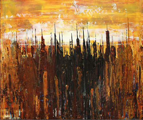 Dawn par Andreas Garbe, Peinture en vente sur Singulart