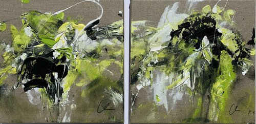 Fiori selvaggi / Wild flowers par Maria Bevilacqua-Fischer, Peinture en vente sur Singulart