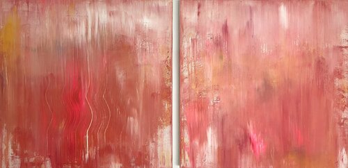 Love is the essence (diptych) Maria Bevilacqua-Fischer