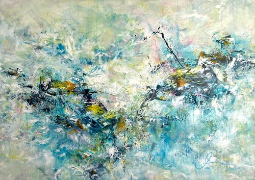 Metamorfosi dello spirito III  /  Metamorphosis of the spirit no. 3 par Maria Bevilacqua-Fischer, Peinture en vente sur Singulart